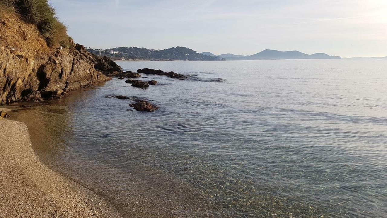 Studio 30 M2 500M Plages Mourillon 3 Personnes ตูลง ภายนอก รูปภาพ