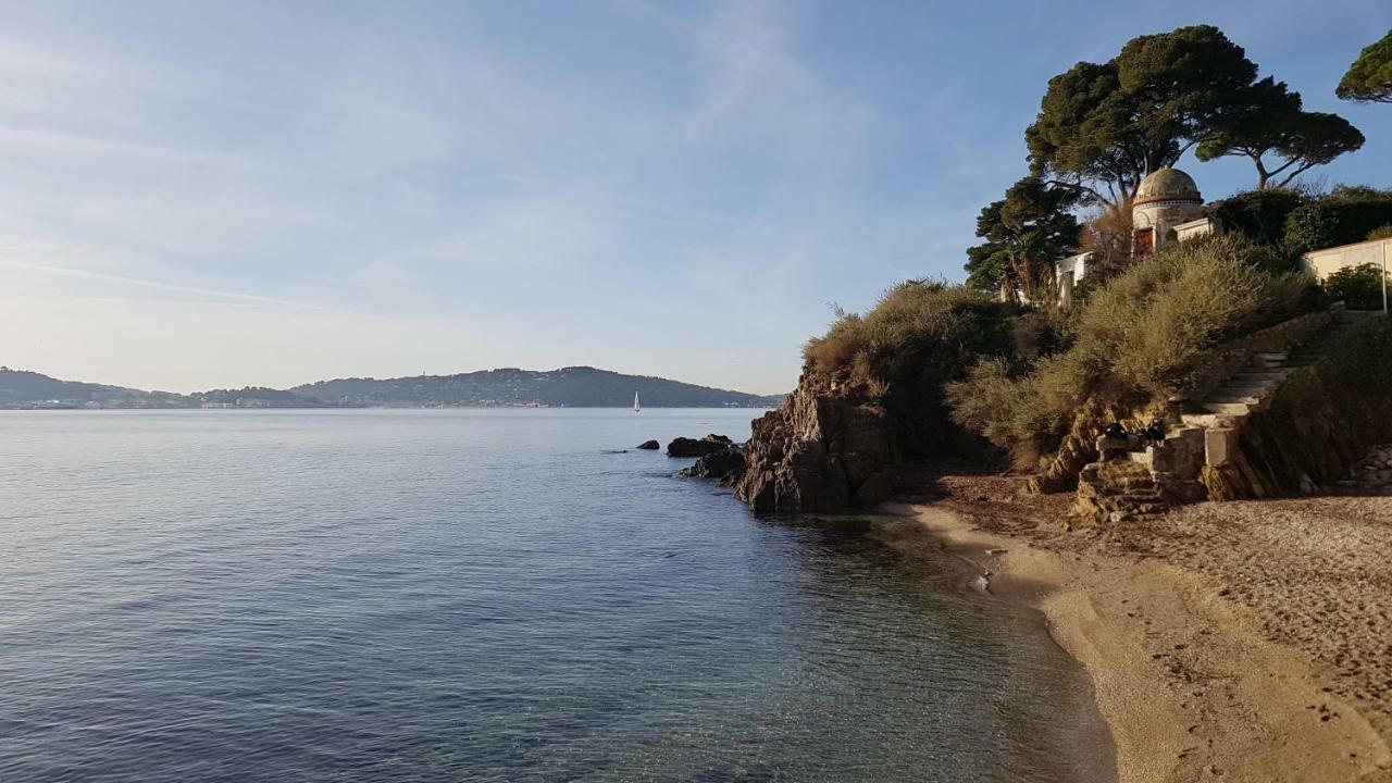 Studio 30 M2 500M Plages Mourillon 3 Personnes ตูลง ภายนอก รูปภาพ